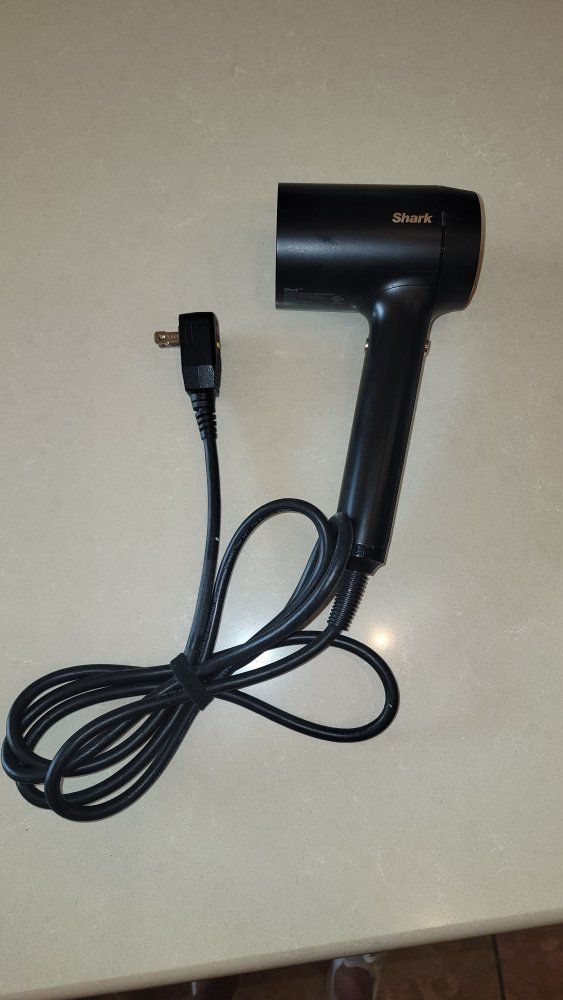 Shark HD120BRN HyperAIR Fast-Drying IQ 2-in-1 Blow Dryer - Black