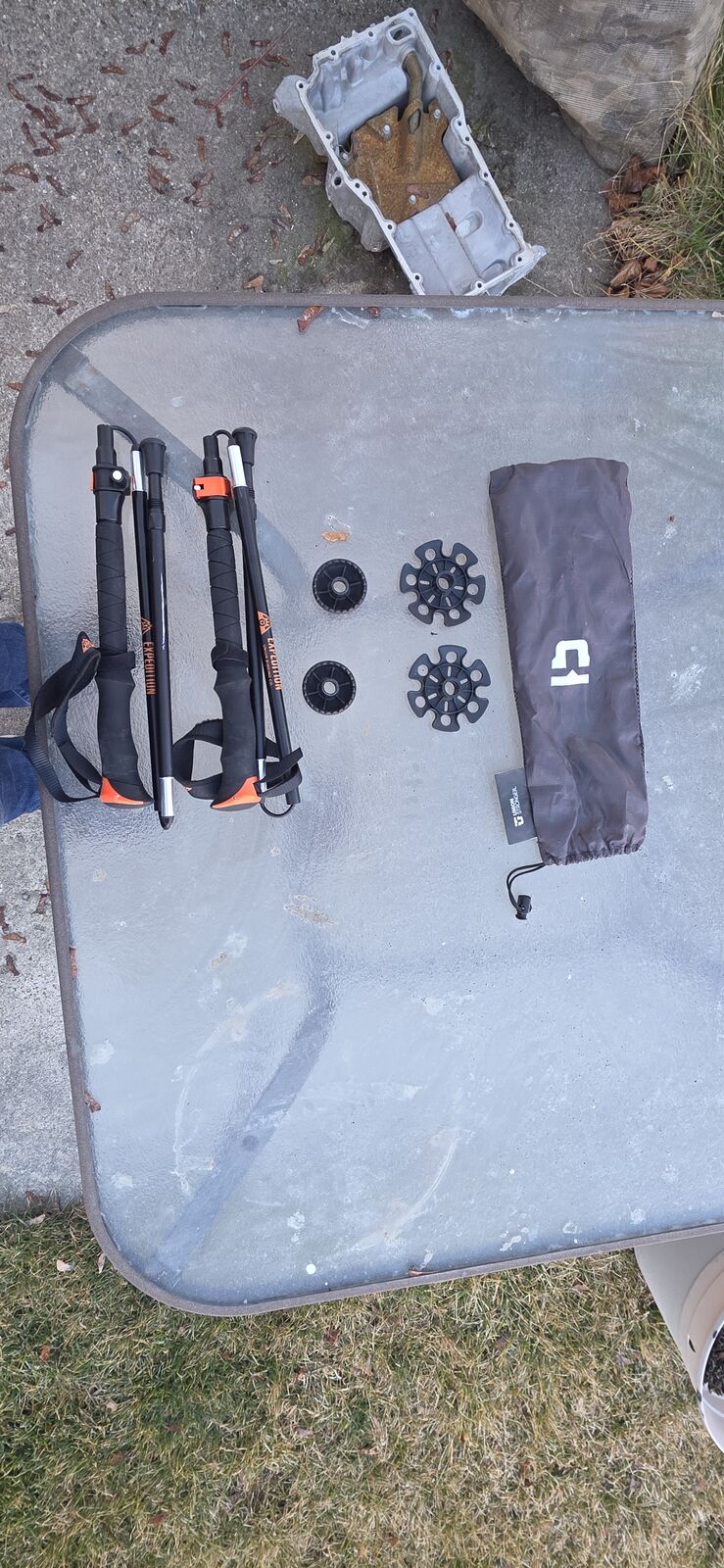 Union Expedition splitboard poles