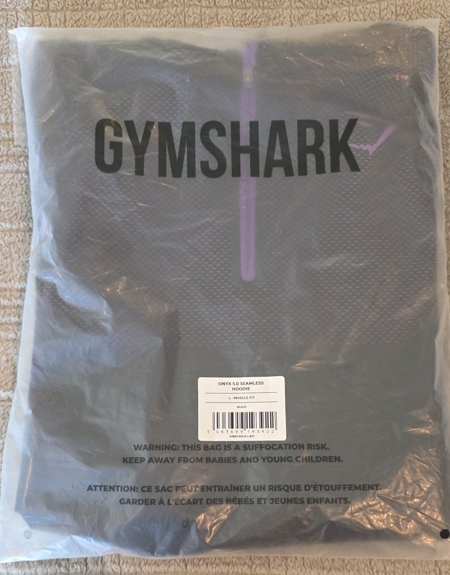 Gymshark Onyx 5.0 Seamless Hoodie