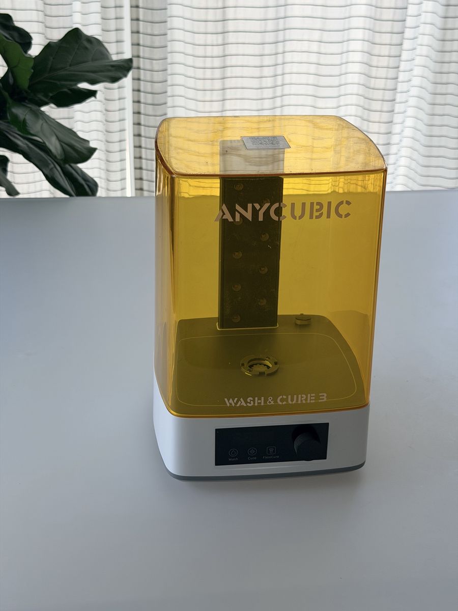 3d resin printer wash and cure station