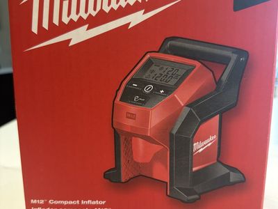 Milwaukee M12 compact inflator