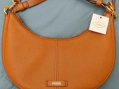 Women's Fossil Leather Hobo Bag- BRAND NEW