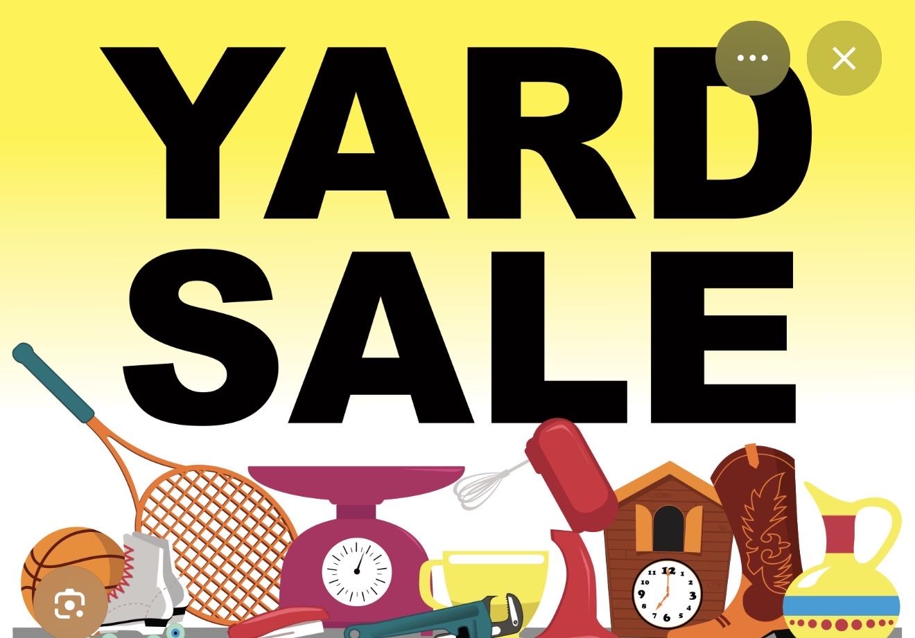 Yard Sale Saturday May 2nd