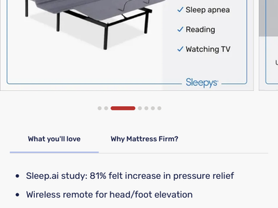 Electric platform bed with headboard and adjustable base