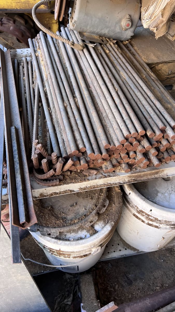 Assorted Rebar & Steel Bars