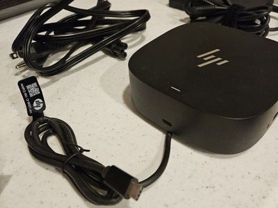 HP USB-C Dock G5 Docking Station with AC Power Adapter and Cable