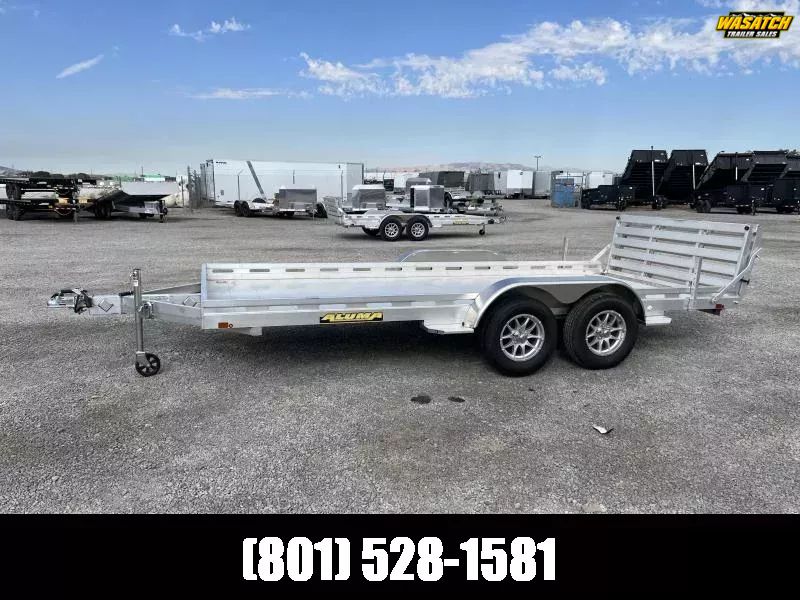 2026 Aluma 8016TA 7x16 Aluminum Utility Trailer