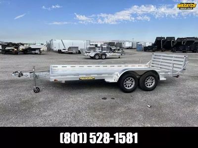 2026 Aluma 8016TA 7x16 Aluminum Utility Trailer