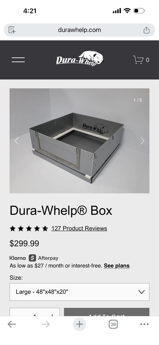 Whelping Box For Dogs
