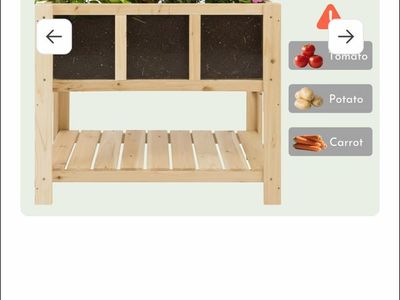 Ketive raised garden bed