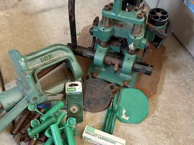 Vintage RCBS Green Machine Bundle