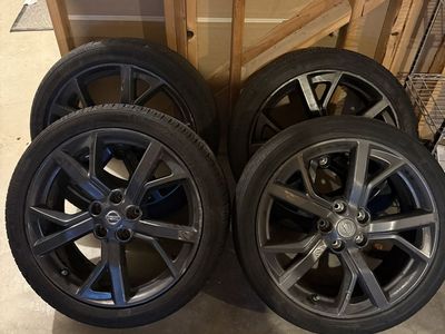 2014 Nissan Maxima 18" Gunmetal Gray Wheels & Tires - Set of 4