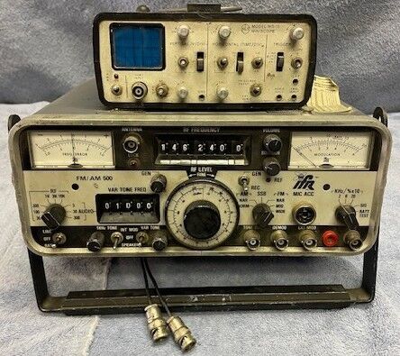 IFR 500 SERVICE MONITOR WITH DAUL TRACE (SMALL) SCOPE