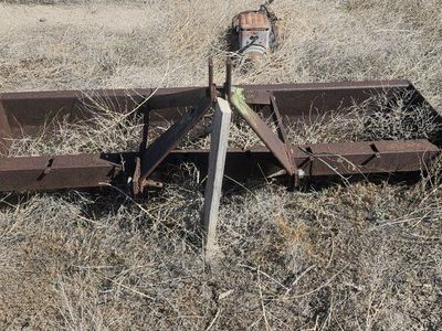 Heavy Duty 3-Point Tractor Box Blade Scraper Attachment
