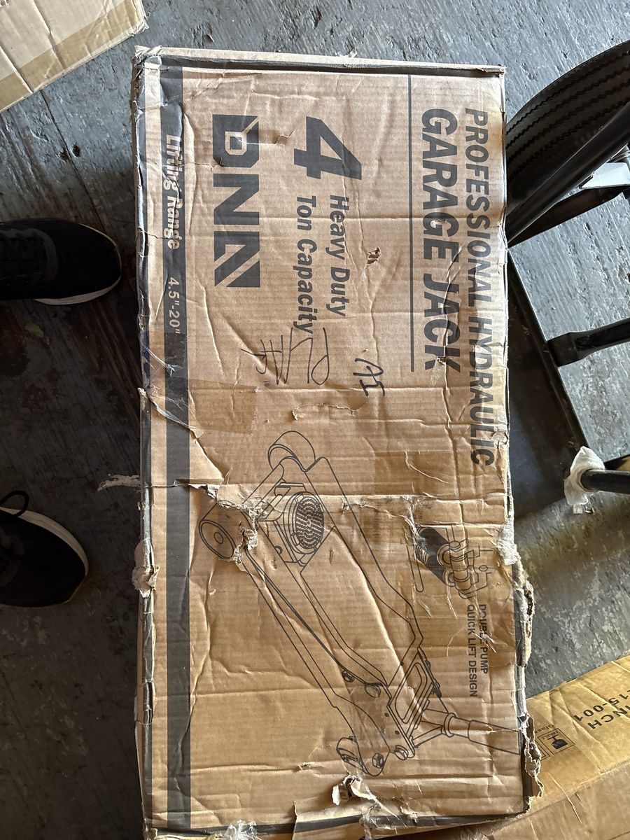 DNN Professional Hydraulic Garage Jack 4 Ton Heavy Duty