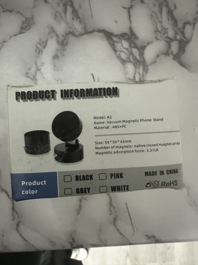 Vacuum Magnetic Phone Stand