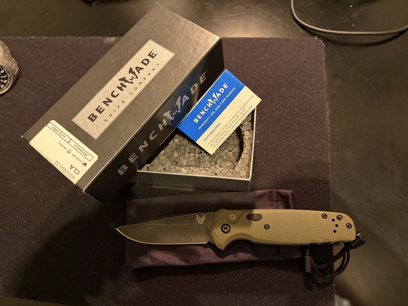 Benchmade CLA - Automatic Out-The-Side Knife