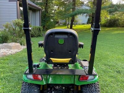John Deere Tractor Folding Roll Bar
