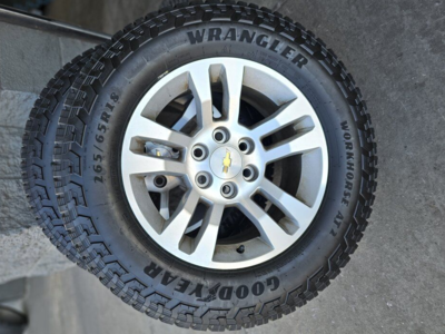 18" Rims and 5 month old Tires for GMC Chevrolet 2015-2026 set of 4