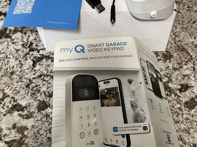 myQ Smart Garage Video Keypad - HD Video with Night Vision