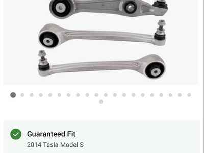 Tesla s rwd coil suspension arms. Brand new
