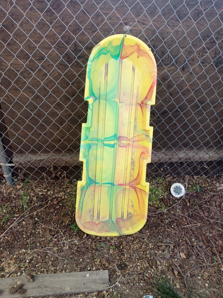 plastic sled
