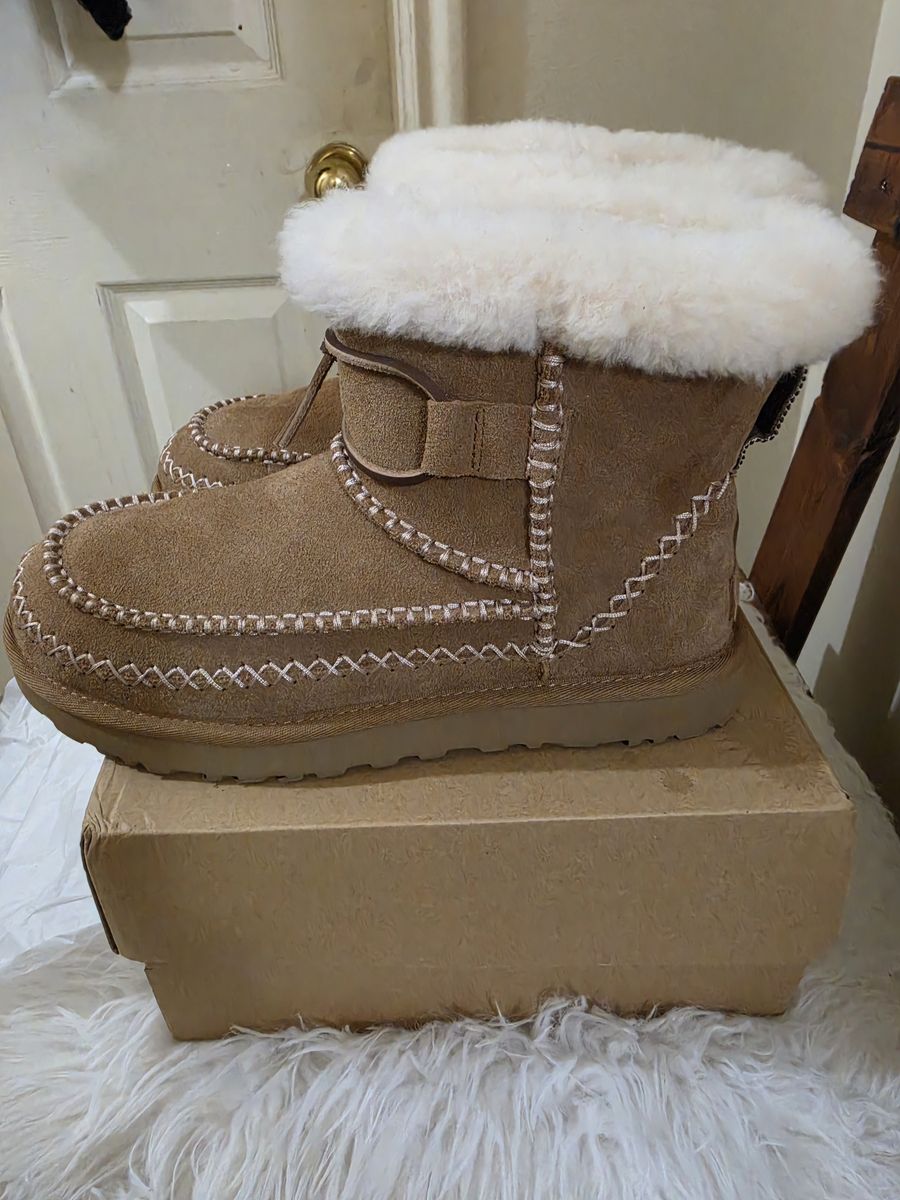 UGG® Classic Mini Alpine Lace Boots