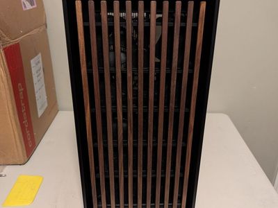 Fractal Design North XL Black Walnut Full Tower E-ATX PC Case - Real Wood Front - Mesh - 3 Fans - Open Box