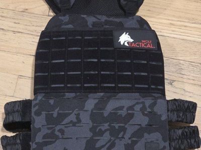 Wolf Tactical Weighted Vest Plate Carrier