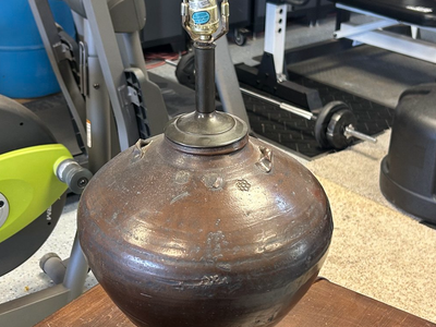 Vintage Pottery Lamp Base – Unique Urn Style – $25 OBO