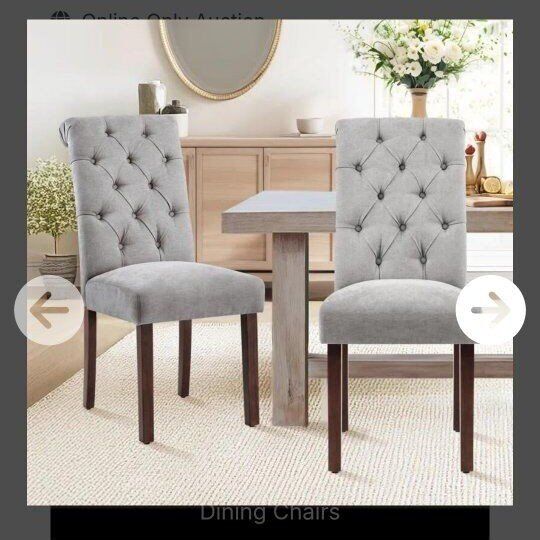 2 brand new dining chairs brand is Colamy