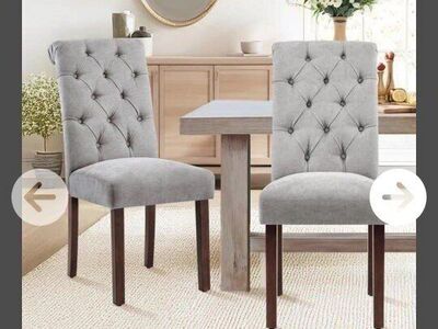 2 brand new dining chairs brand is Colamy