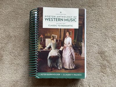 Norton Anthology of Western Music, Vol. 2 (8th Edition)