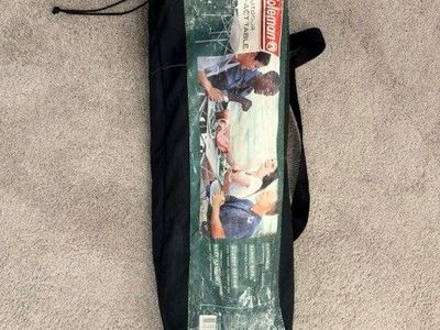 COLEMAN OUTDOOR COMPACT FOLDING TABLE – USED