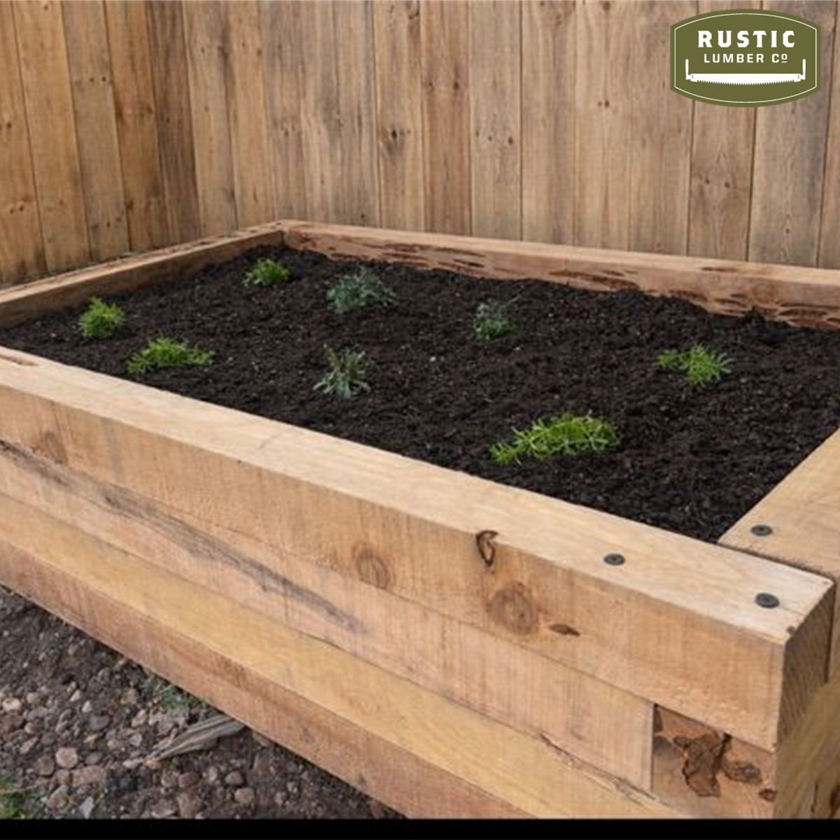 3'x5' Pecky Cedar Garden Boxes (Pre-Built Or DIY)