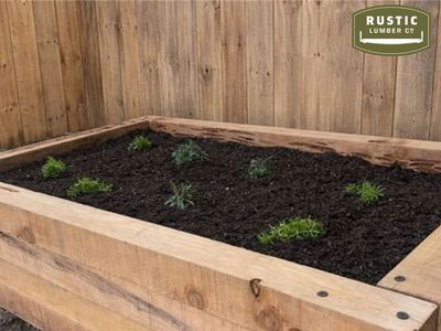 3'x5' Pecky Cedar Garden Boxes (Pre-Built Or DIY)