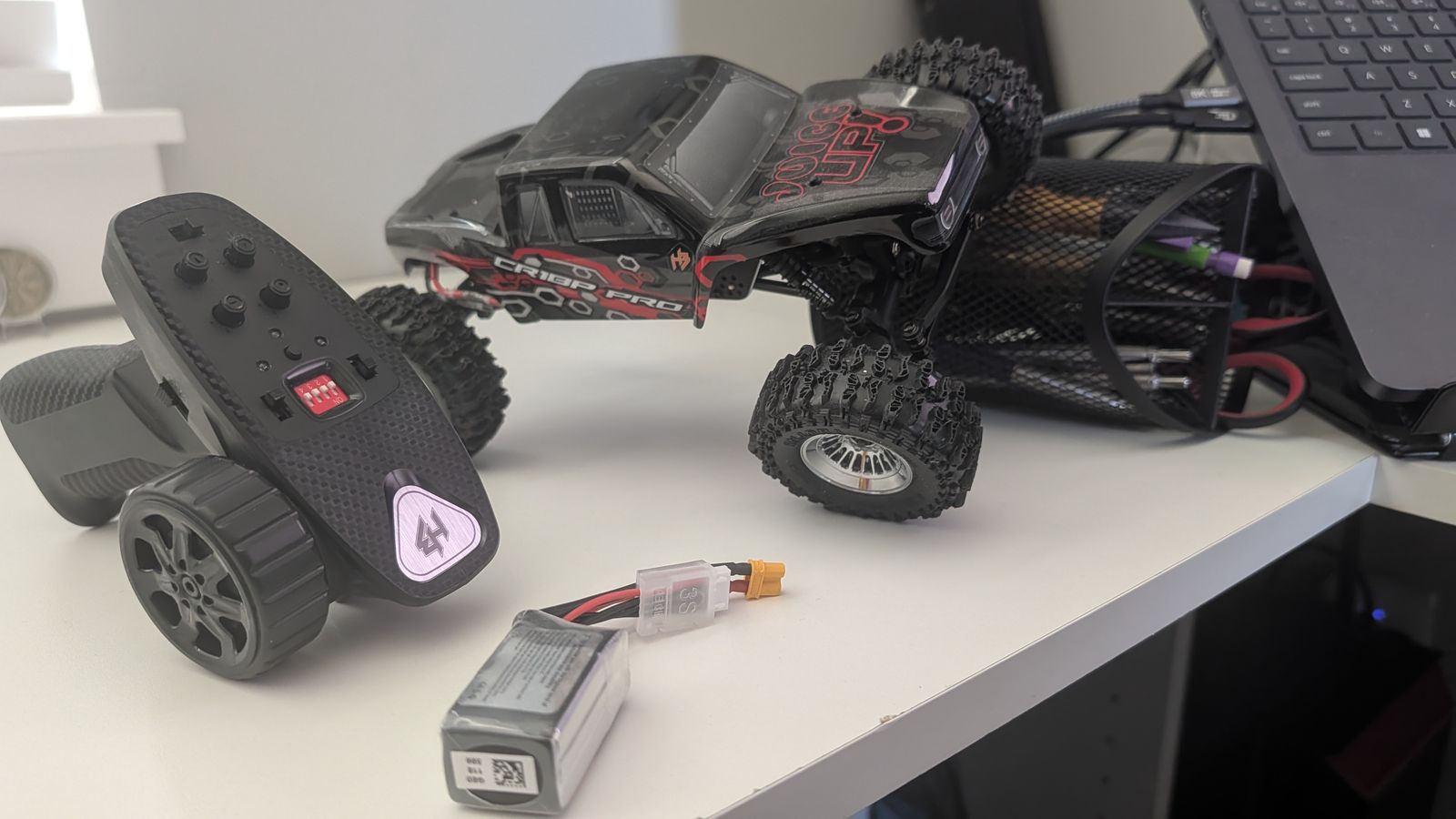 RC crawler CR-18P brushless upgraded barely used