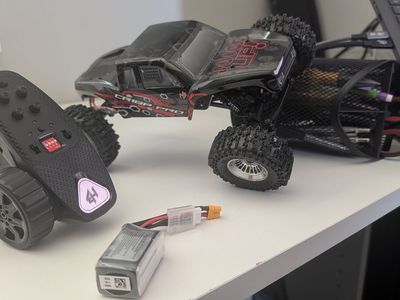 RC crawler CR-18P brushless upgraded barely used
