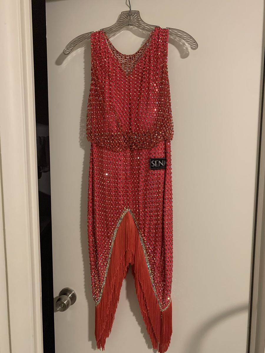 Salmon Latin Dress for sale or rent