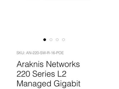 Araknis network products