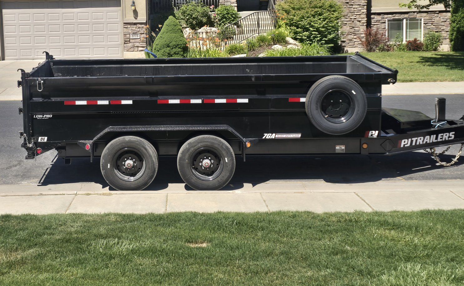 DUMP TRAILER 7X16 20K FOR RENT