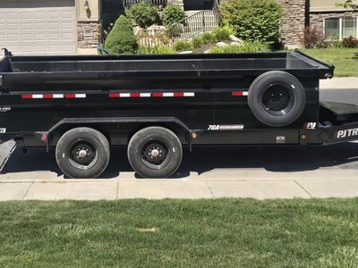 DUMP TRAILER 7X16 20K FOR RENT