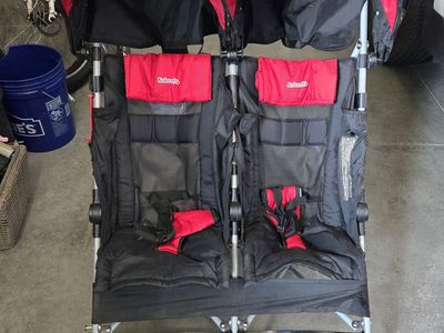 Double umbrella stroller