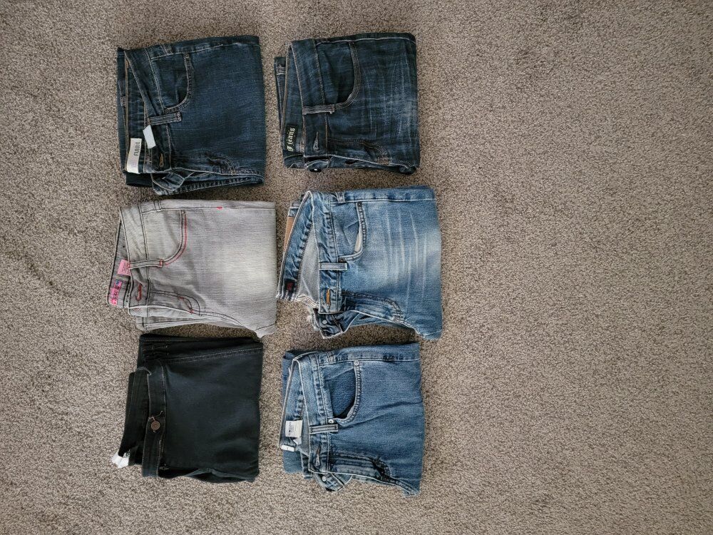 Assorted Jeans Collection.
