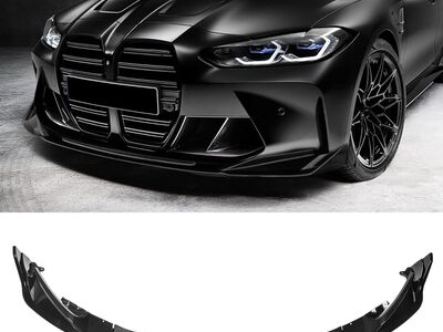 2021-2026 BMW G80 M3 G82 M4 Gloss Black Front Splitter