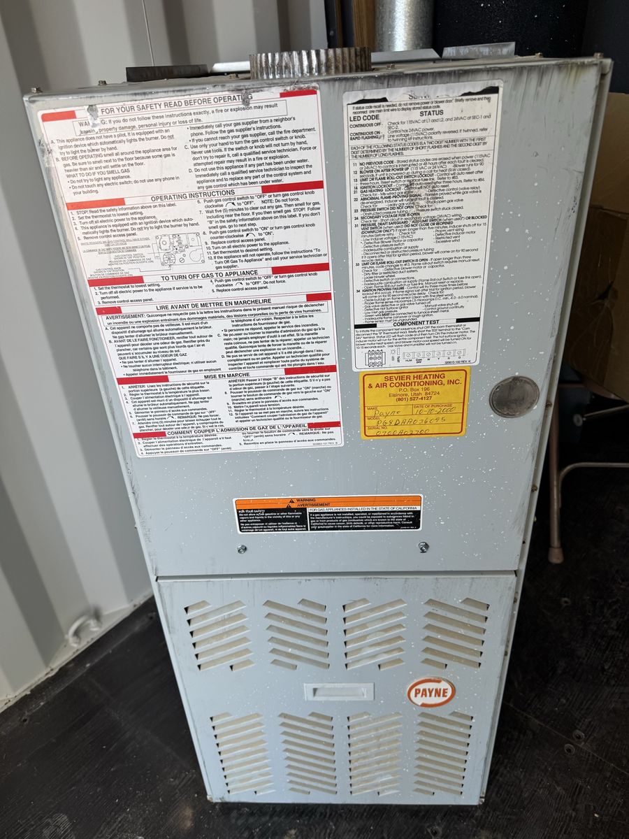 Propane furnace 