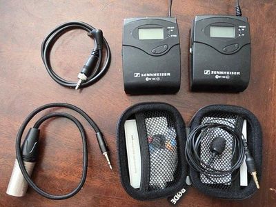 Sennheiser EW 100 G3 Wireless Lavalier Mic Kit