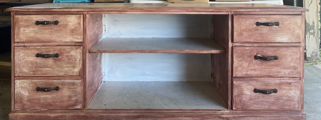 Wood dresser