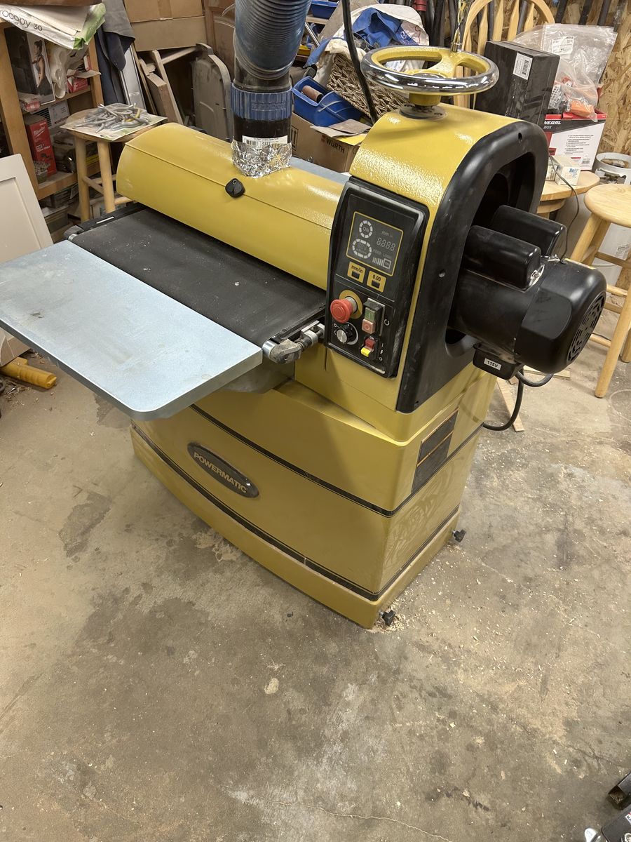 Powermatic surface sander