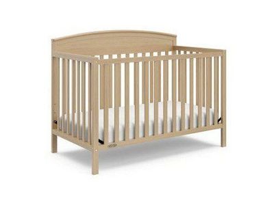 Graco Benton 5-in-1 Convertible Baby Crib, Driftwood - New in Box